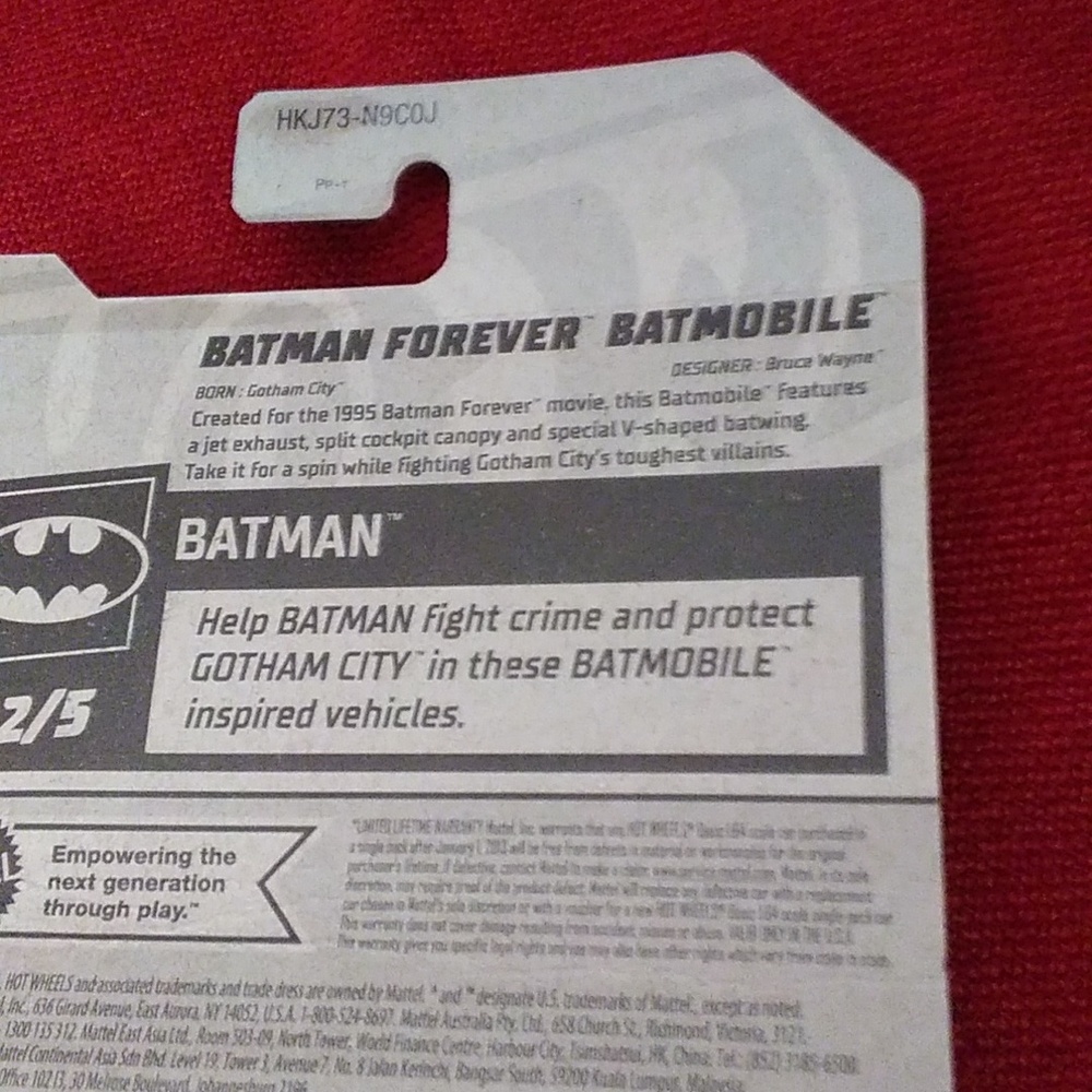 Hot Wheel Batman 3 Set. - Picture 9 of 11